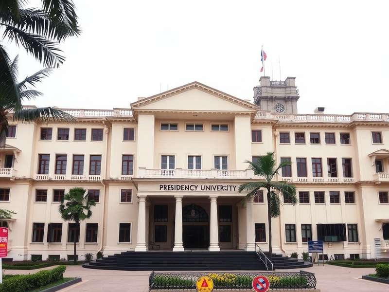 Presidency University historic building facade
